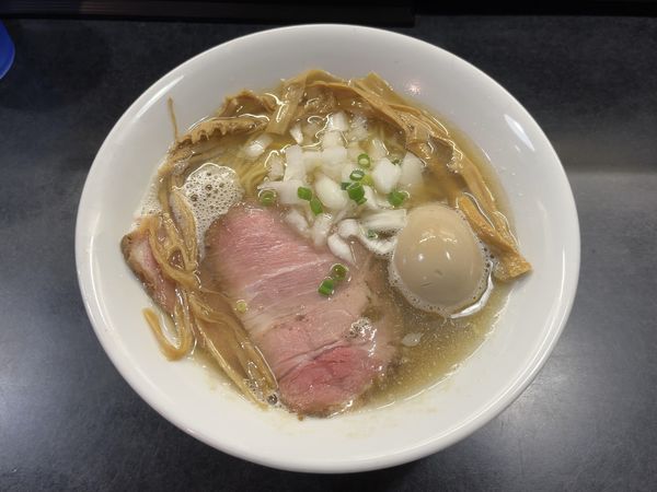 「味玉塩そば」@麺処 晴の写真