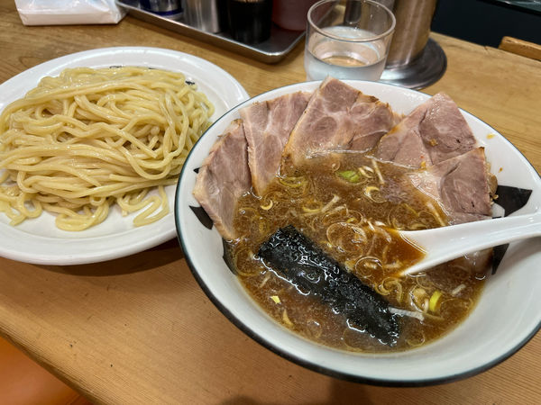 「焼豚Wつけそば ¥1,000」@中野大勝軒の写真