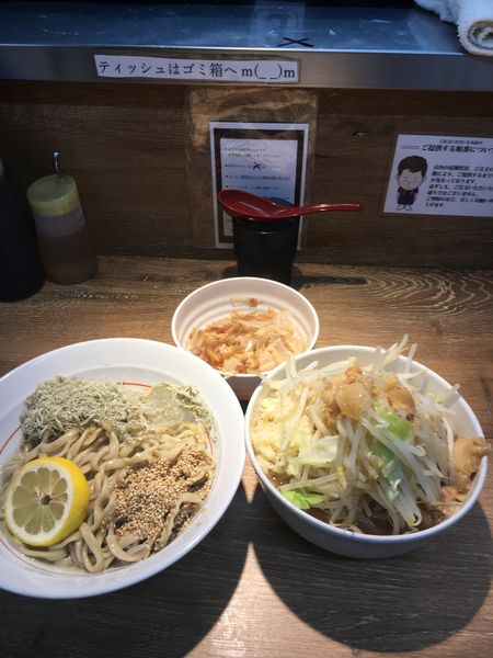 「予襲昆布ⅲつけ麺ミニ180g」@麺屋 浜一の写真