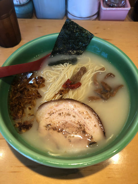 「鶏白湯ラーメン　細麺　800円」@麺匠 喜楽々の写真