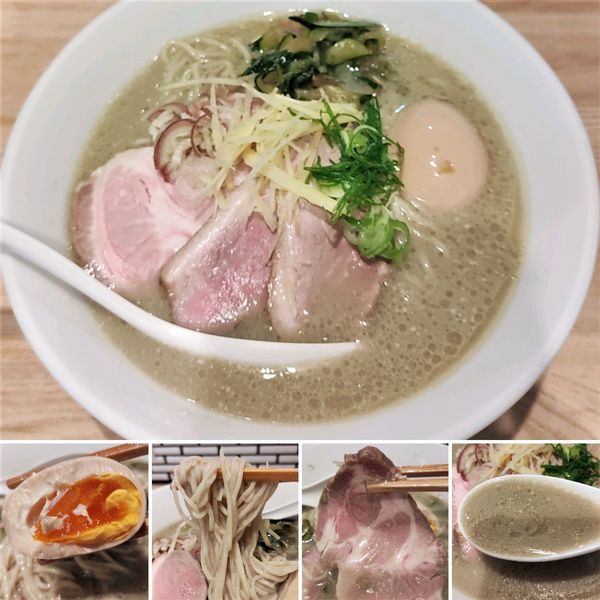 「宍倉プレゼンツ～味玉冷やし煮干らーめん　1100円」@中華ソバ ビリケンの写真