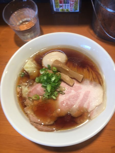 「特性中華そば」@麺処 清水の写真