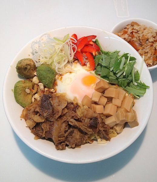 「(限定) 冷やしまぜそば 880円」@麺屋 久兵衛の写真