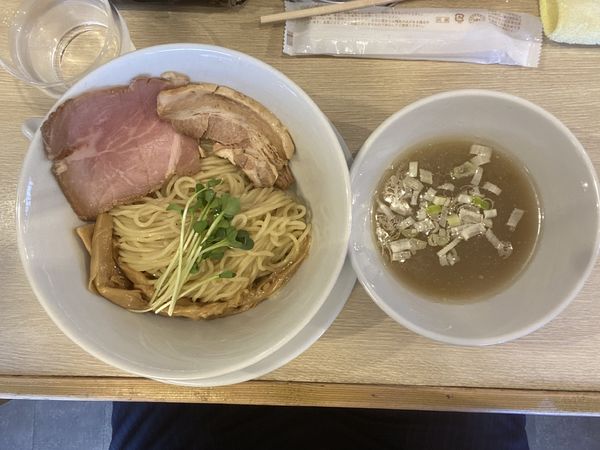 「限定 宍道湖のしじみ塩つけそば1100」@麺屋壱心の写真