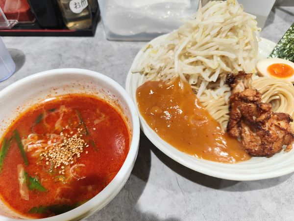 「旨辛つけ麺」@旨辛ラーメン表裏 高田馬場店の写真