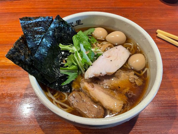 「特製江戸醤油ら～麺」@麺屋 江武里の写真