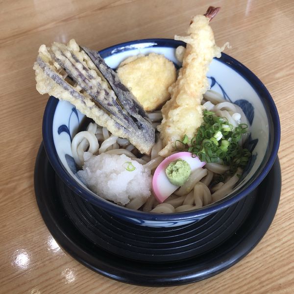 「冷やしぶっかけうどん」@うどんの青山の写真