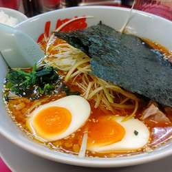 辛味噌ネギラーメン激辛＋半ライス1020円クーポン味玉