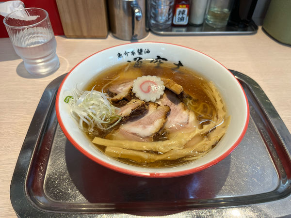 「チャーシューメン」@魚介系醤油拉麺専科 海空土の写真