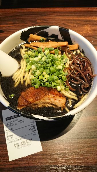 「黒ら～麺」@麺屋武蔵 武骨の写真