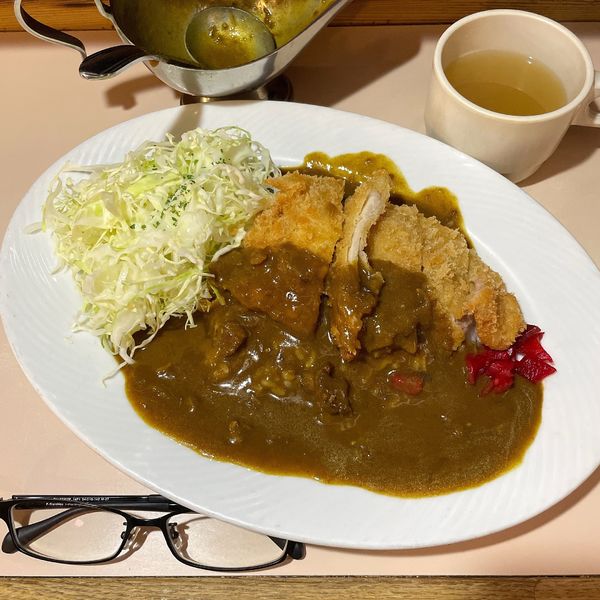 「黒豚のカツカレー」@キッチン・カロリー 駿河台店の写真