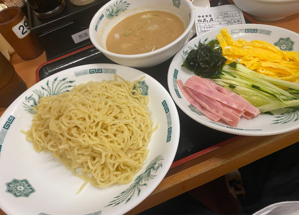 「ごま味噌冷し🍜🥢」@日高屋 六本木店の写真