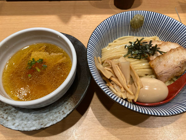 「特製スペシャル　塩つけ麺　並盛」@塩つけ麺 灯花の写真