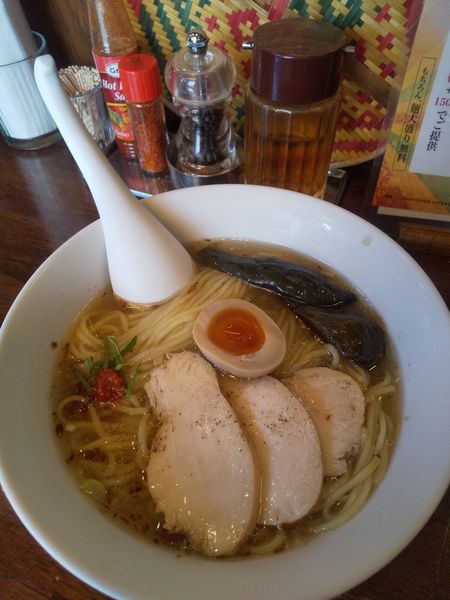 「【限定】鶏の冷た～い塩らはッ！1040円(中盛り無料)」@ラハメン ヤマンの写真