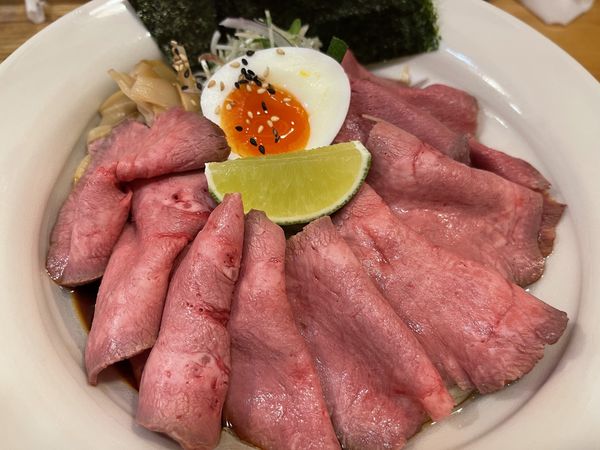 「牛タン香露（1玉）」@麺屋 さくらの写真