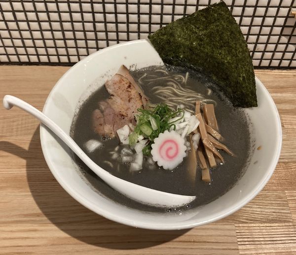 「限定・氷見煮干しの濁り中華ソバ」@らーめん 改の写真