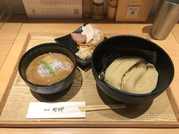 「つけ麺（中、200g)  1,000円」@麺屋 周郷 新橋店の写真