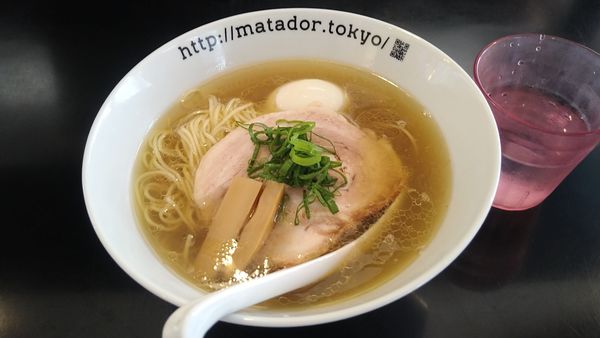 「味玉塩らぁ麺¥1100-」@柳麺マタドールの写真