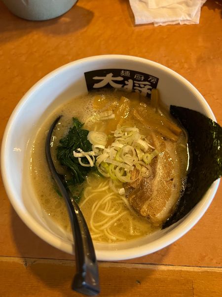 「塩豚骨ラーメン」@麺厨房 大将の写真