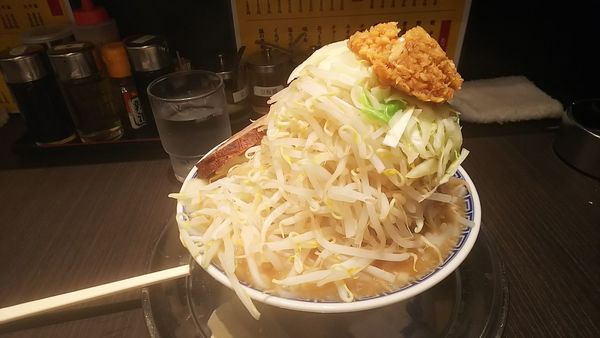 「角ふじ麺」@横浜ラーメン 増田家 幕張店の写真