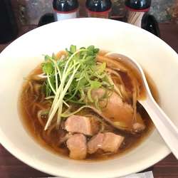 鴨ラーメン醤油