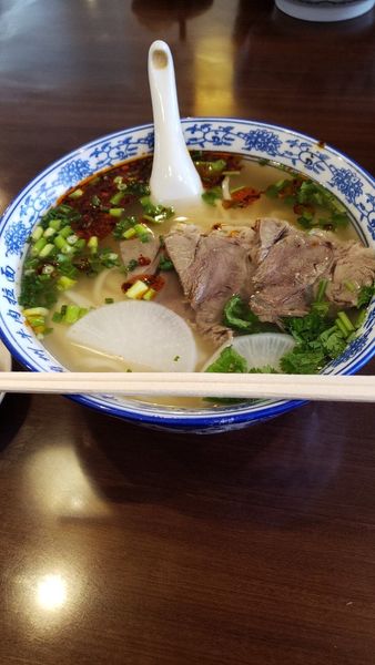 「蘭州牛肉麺」@味香園 蘭州牛肉麺 西川口店の写真