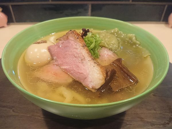 「特製手打中華蕎麦 塩」@手打麺祭 かめ囲の写真