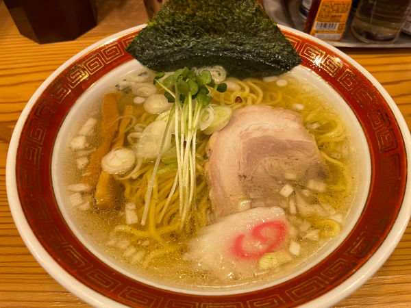 「塩そば690円」@中華ソバ ハマダヤ 50号バイパス店の写真