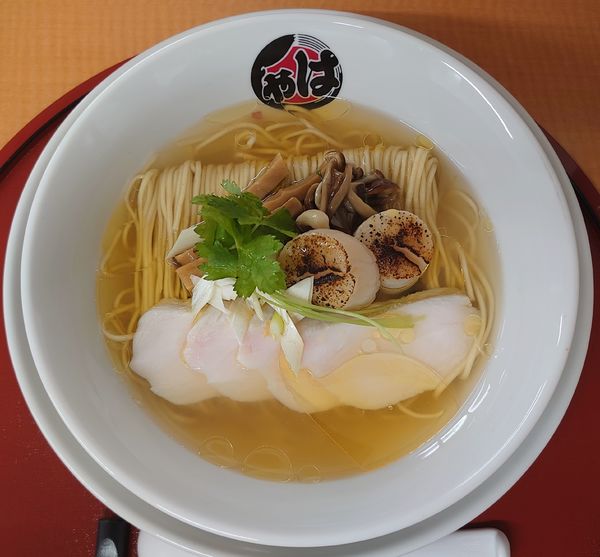 「帆立鯛らーめん(1480円)」@らーめん はやしの写真