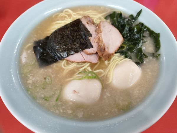 「ラーメン＋玉子」@ラーメンショップ 当麻店の写真