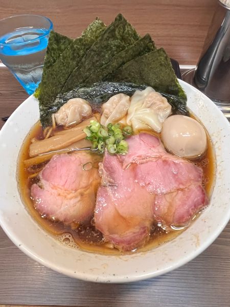 「特製中華蕎麦」@中華そば さわの写真