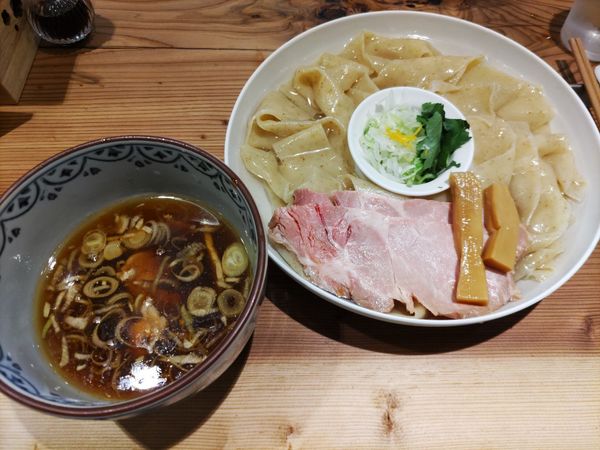 「ざるそば（平打ち麺）」@かね田の写真