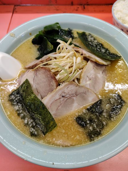 「ネギミソチャーシュー中盛り」@ラーメンショップ 朝霞店の写真