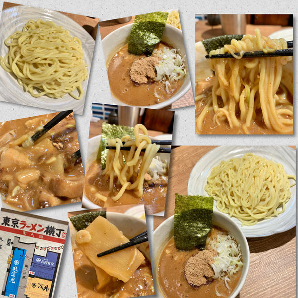 「つけ麺（並盛）900円」@風雲児 東京ラーメン横丁店の写真
