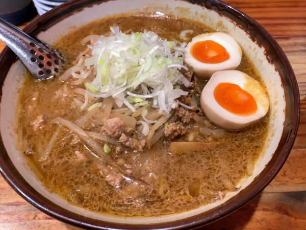 「札幌みそらーめん」@らーめん 田中家の写真