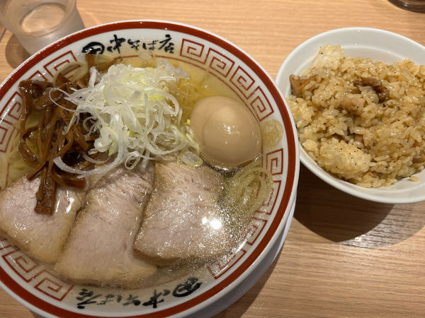 「冷かけ中華そば」@田中そば店 九段下店の写真