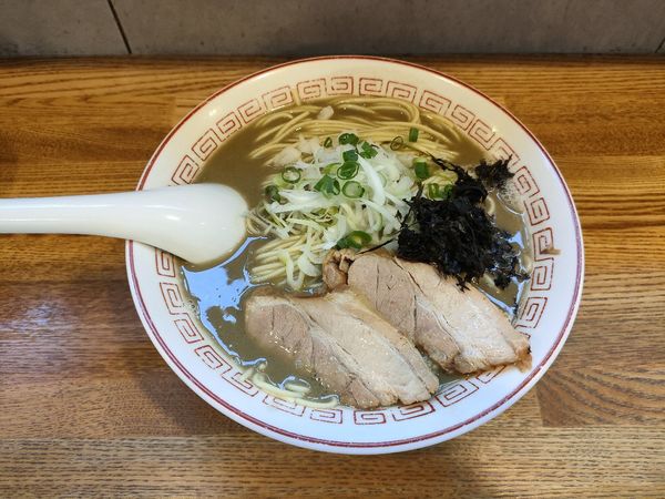 「濃厚煮干そば　中盛」@煮干中華そば専門 煮干丸の写真