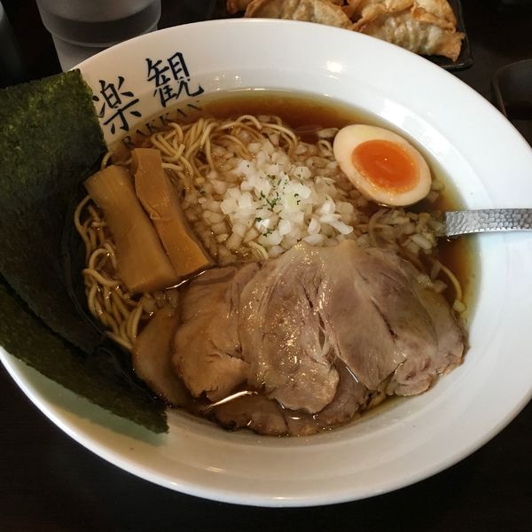 「特製琥珀　淡麗醤油」@楽観 立川の写真