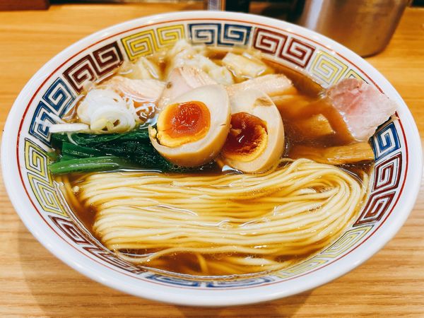 「特製中華そば」@ほっこり中華そば もつけの写真