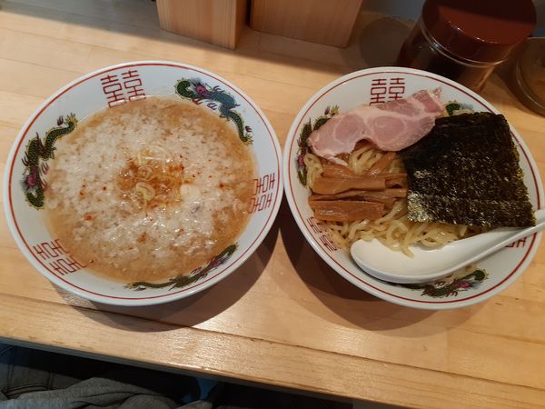 「つけ麺、大盛」@東京背脂ら~めん 麺王 渋谷本店の写真