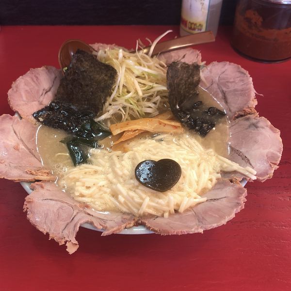 「ネギとろチャーシュー正油」@壱発ラーメン 八王子店の写真