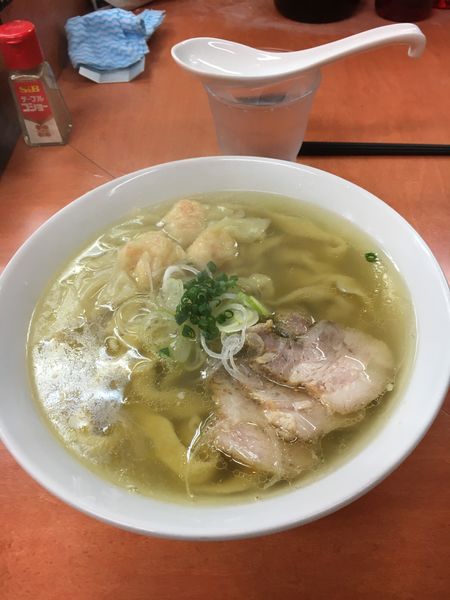 「海老ワンタン麺¥950」@日陰の写真