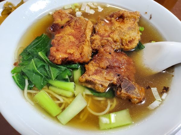 「排骨湯麺」@醉園の写真