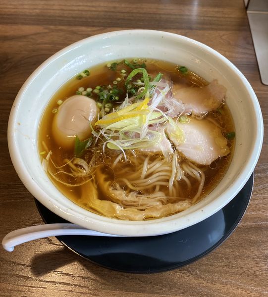 「鶏淡麗ら～めん(醤油)￥720＆味玉￥100」@麺堂HOMEの写真