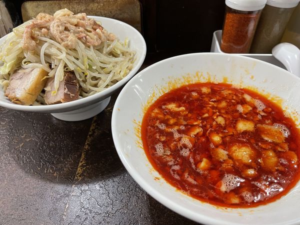 「あかいつけめん」@ぶたけん。の写真