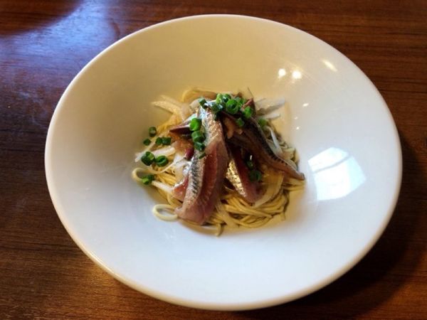 「いわしそば」@寿製麺よしかわ 川越店の写真