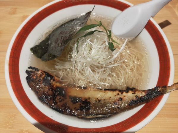 「鮎ゴトハーフ」@鮎ラーメン＋の写真