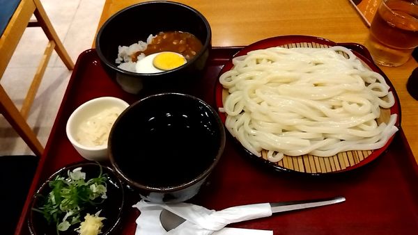 「ミニカレー丼セット（８４０円）」@銀座 木屋 大森店の写真