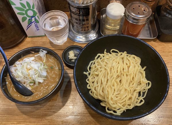 「辛味噌つけ麺」@麺処 花田 上野店の写真