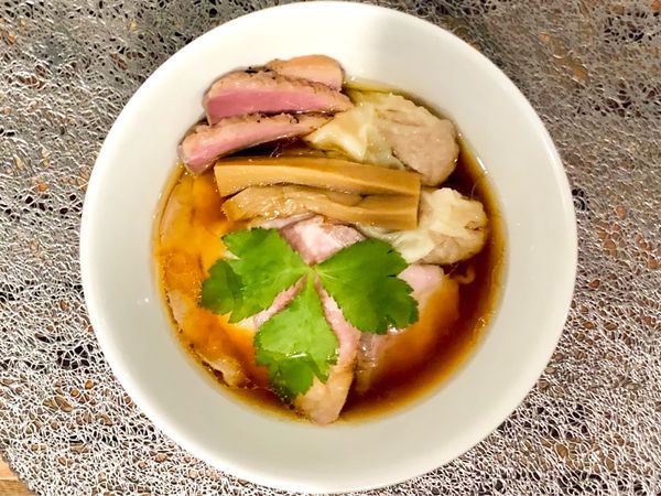 「★＜本日の限定＞地鶏醤油(2倍濃縮ver)🍜¥1,150」@雲のきれまの写真